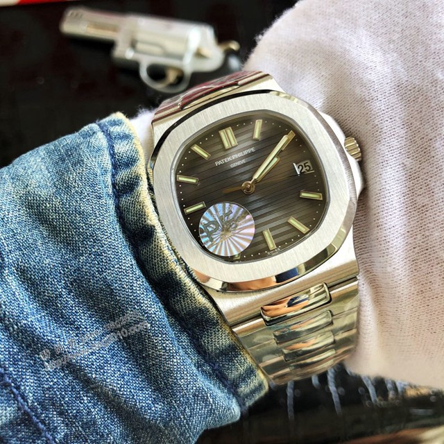 百達翡麗高端複刻男士腕表 PATEK PHILIPPE鋼表之王5711鸚鵡螺男士腕表  gjs1919
